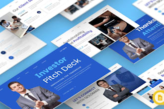 redesign powerpoint presentation redesign investor pitch deck startup pitch deck