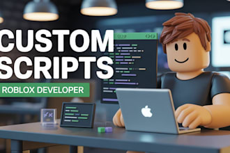 create custom scripts for your roblox game