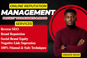 do online reputation, reverse seo and brand reputation management ORM services