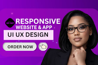 do figma website design, UI UX design, website UI UX