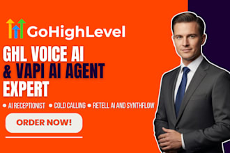 build ai receptionist, voice agent with vapi, retell ai, gohighlevel, n8n