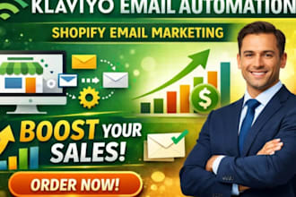 klaviyo expert for klaviyo email marketing, klaviyo flows and shopify marketing