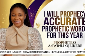 prophecy and give you accurate prophetic words for this year