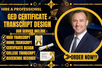 design academic transcripts for high school and graduate school