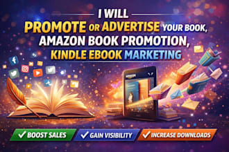 promote or advertise your book, amazon book promotion, kindle ebook marketing