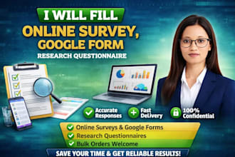 fill google form and online survey