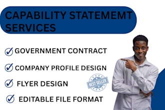 design a professional capability statement