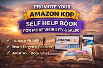 do self help book promotion,ebook promotion on amazon KDP
