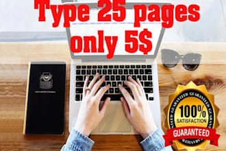 manual type, retype, pdf to word, fast typing, your typist