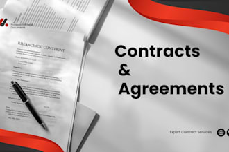 write legal contract, terms and condition, nda and agreements