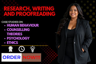 write unique content on counselling theories, ethics and psychology