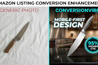 design high conversion amazon listing images