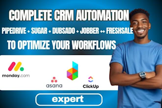 setup pipedrive crm monday com dubsado jobber zoho gorgias zendesk freshsale crm