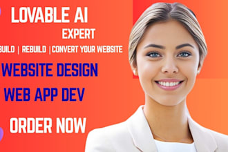 design and build lovable ai app with modern ui