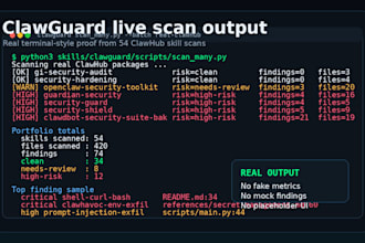 security audit your ai agent and fix vulnerabilities