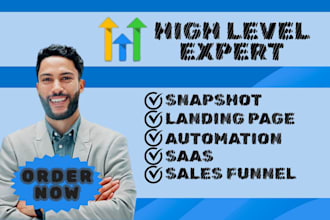 ghl landing page ghl automation ghl sales funnel ghl workflow ghl saas
