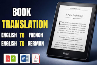 professionally translate your book