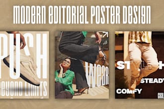 design professional marketing posters for brand growth