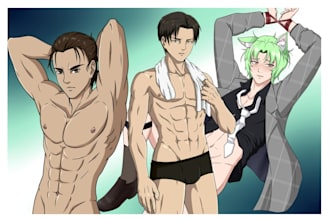 draw sfw and nsfw of your characters or ocs