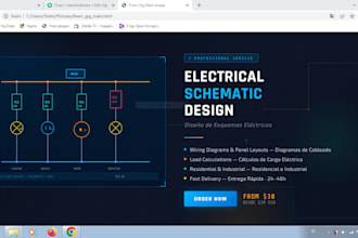design electrical schematics for buildind