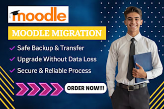 migrate, backup or upgrade your moodle lms safely