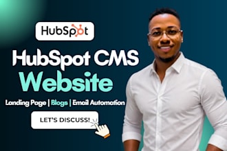 build custom hubspot cms website, landing pages, blogs, convert figma to hubspot
