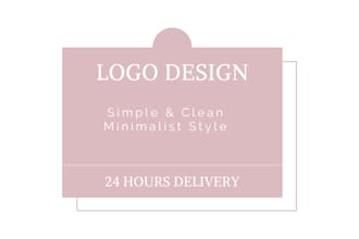 design simple minimalist logo in canva