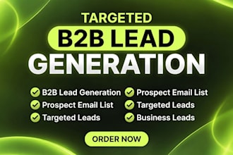 targeted b2b lead generation for business email marketing