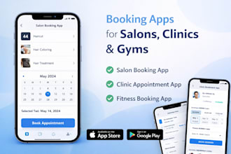 develop a salon or clinic booking app for your business