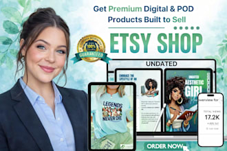 setup etsy digital product shop etsy digital product design etsy store etsy seo