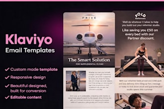 klaviyo email design klaviyo newsletter email template