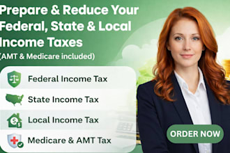 expertly prepare and reduce your federal state and local income taxes