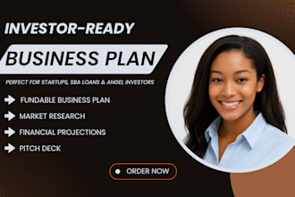 write a professional business plan, proposal, financial plan