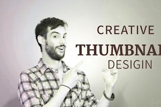 design youtube thumbnails for videos in HD