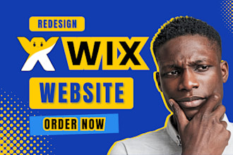 do wix website design, wix redesign, wix, website development, wix website