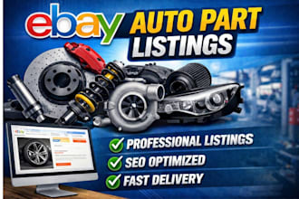 do ebay motors auto parts listing with fitment compatibility