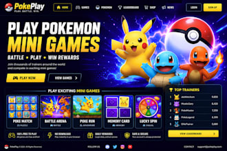 design pokemon website pokemon store pokemon shopify trading card website