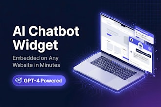 build an embeddable ai chatbot widget with lead capture for your website