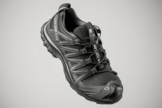 create realistic 3d shoe design, footwear design,  and shoe animation