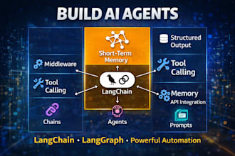 create custom ai agents with langchain and langgraph