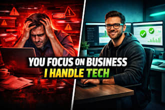 manage and fix all your ecommerce and social media tech issues