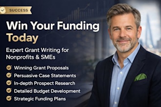 write a winning UK grant proposal and grant application to secure funding