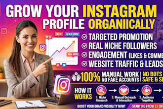 grow your instagram  with targeted promotion