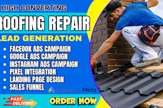 roofing repair homeowners lead roofing repair marketing facebook ads google ads