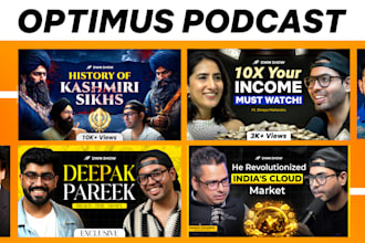 make eye catching podcast thumbnail