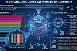 blast analysis dna sequence identification  detailed report