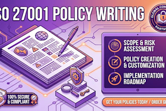write security policies and documents using iso 27001