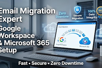 do email migration google workspace to microsoft365 or godaddy, zoho sharepoint