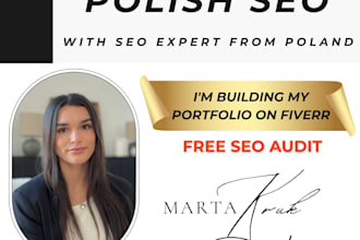 be your dedicated monthly polish SEO specialist