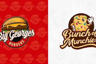 design fast food restaurant cafe dessert bakery logo